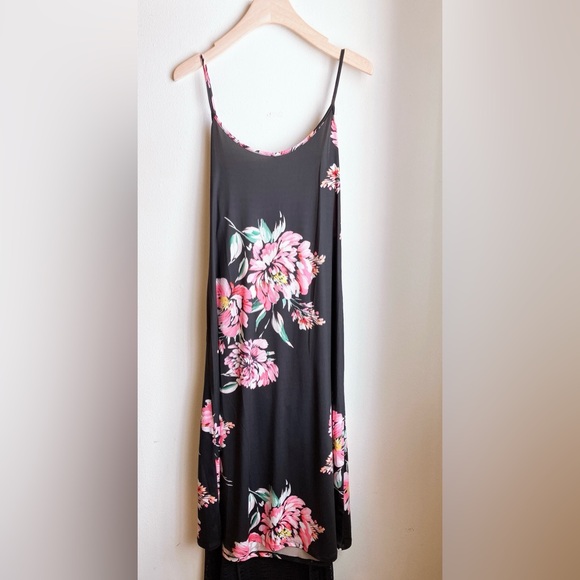 Johnny Was Jade black plaid shortsleeve midi A-line Dress Wedding Party Guest - Picture 6 of 16